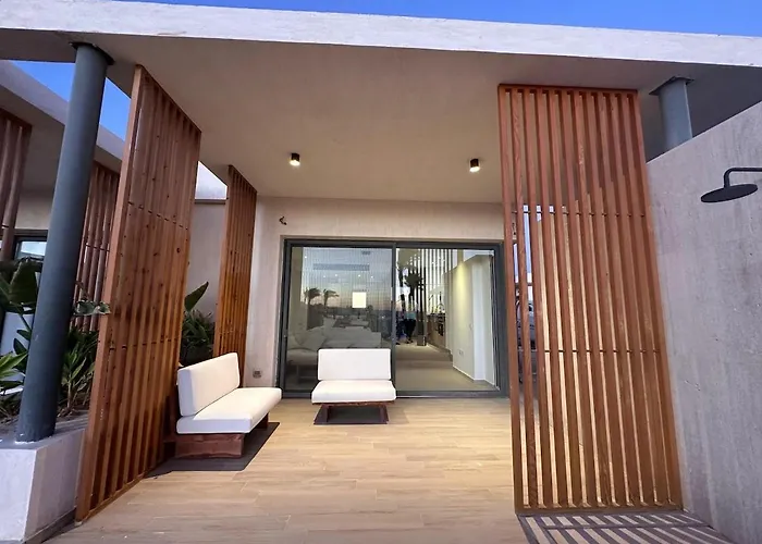 Modern Minimalist & Pool Side Somabay בית נופש הורגהדה